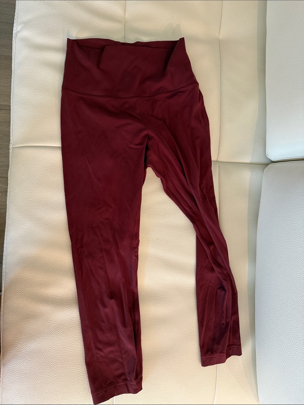 lululemon athletica Deep Wine High-Waist Leggings